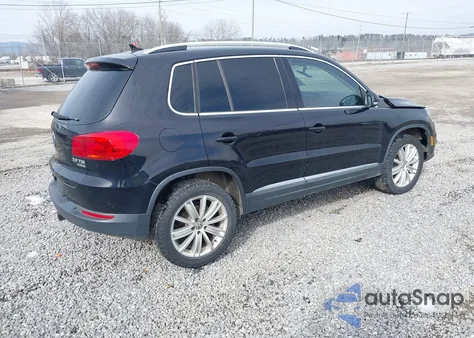 2012 Volkswagen Tiguan Se z USA, uszkodzony, nr VIN WVGBV7AX4CW589257